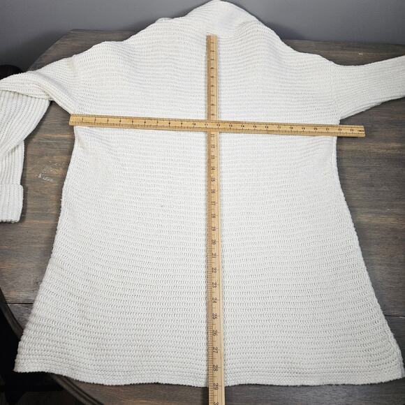 ANTHROPOLOGIE Pilcro Cowl Neck Oversized Tunic Sweater Womens Size M Chunky Knit - Picture 5 of 7